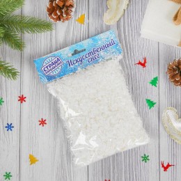 Искуственный снег непрозрачный, 50гр