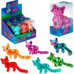 Игрушка '3Dорово Кошка', 16.5*6см, 1TOY