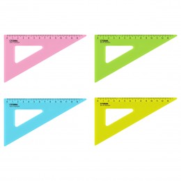 Треугольник 13см 30гр пластик СТАММ 'Neon Crystal'