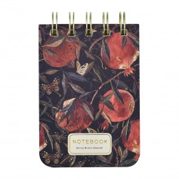 Блокнот А7 100л, гребень, линия 'Гранат' Bruno Viscont