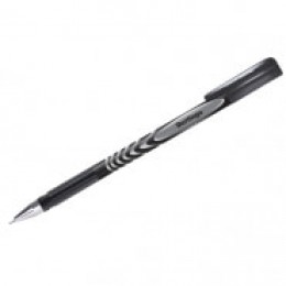 Ручка гелевая 0,5мм черная BERLINGO 'G-Line', игольчатый стержень