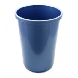Корзина для бумаг 12л цельная синяя (245*190*335мм) ЮНИОПТ