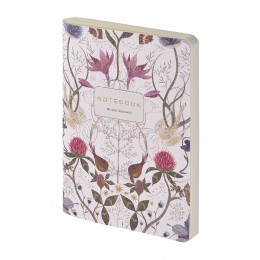 Блокнот А6 60л линия 'Symmetrical Flora' Bruno Visconti, экокожа