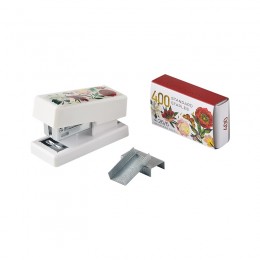 Степлер №24/6, 26/6 20л Bruno Visconti 'Флора. Пионы', пластиковый корпус + скобы