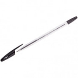 Ручка шариковая 1,0мм черная ERICH KRAUSE 'R-301 Classic', корпус прозрачный