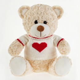 Игрушка мягкая 'Мишка в свитере', 30 см, ТРИ СОВЫ