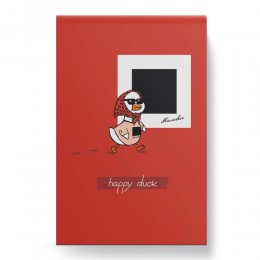 Блокнот А5 40л клетка 'Happy Duck.2' ЭКСМО, склейка