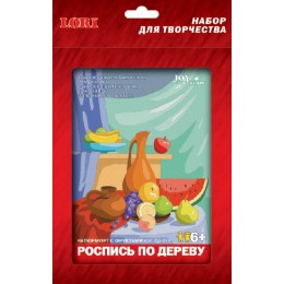 Роспись по дереву 'Натюрморт с фруктами' LORI