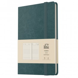 Ежедневник 2026г. А5 176л. 'Joy Book. Морской залив' ЭКСМО, застёжка-резинка, кожзам
