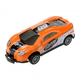 Игрушка 'Авто Сальто. Машинка металлическая прыгающая оранжевая' инерционная, 1TOY, 9см