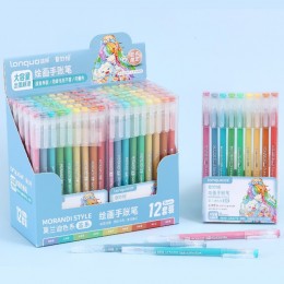 Набор гелевых ручек 9цв 0,6мм Languo Pastel 'Morandi Style'