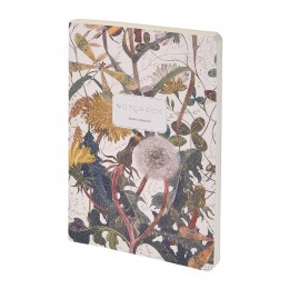 Блокнот А5 60л линия 'Summer Greens' Bruno Visconti, экокожа