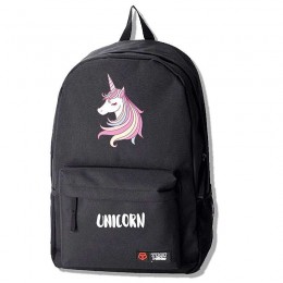 Рюкзак молодежный CREATIVEBOX 'Unicorn' 30*40*12см, холст (4дизайна)