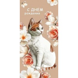 Конверт для денег 'С днем рождения', Арт и Дизайн