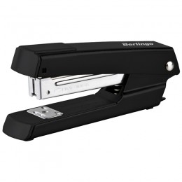 Степлер №24/6, 26/6 30л черный BERLINGO 'Power TX', металлический корпус