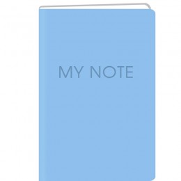 Блокнот А6 40л 'Fantasy. Голубой' ЭКСМО, интегральный переплет, обложка кожзам, тиснение