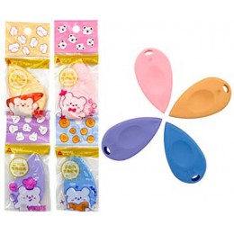 Ластик INTELLIGENT 'Капля' 60*35мм, для ручек 'Пиши-стирай' фигурный