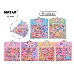 Наклейки 'Одень куклу', 24.5*31см, MAZARI