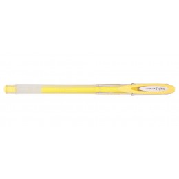 Ручка гелевая 0,7мм желтая UNI UM-120AC