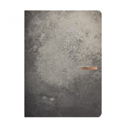 Тетрадь 40л А5 клетка 'Камень. Графит' Bruno Visconti