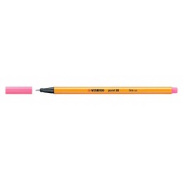 Ручка капиллярная 0,4мм светло-розовая STABILO 'Point'