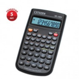 Калькулятор 8+2 разрядов инженерный CITIZEN SR-135N черный, 128 функций, 84*154*19мм