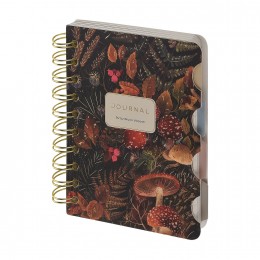 Записная книжка А6 120л 'Art Journal. Forest Fairy Tale' Bruno Viscon, с разделителями, гребень