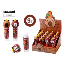 Клей-карандаш 9г MAZARI 'Капибара'/уценка