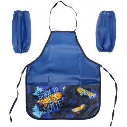 Фартук с нарукавниками и карманами ArtSpace 'Skate', 53,5*44,5см, 3 кармана