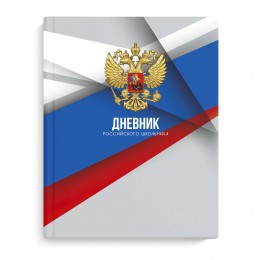 Дневник 1-11 кл. 48л твердая обл., 'Серая символика' ФЕНИКС+, глянцевая ламинация