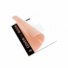 Тетрадь 48л А5+ клетка 'CoverProBook Neon' оранжевая, с пластиковой обложкой, ERICH KRAUSE