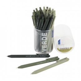 Ручка шариковая 0,38мм синяя Bruno Visconti PointClick 'Verde'