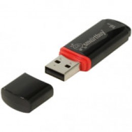 Карта памяти 16Gb Smart Buy 'Crown' USB 2.0, Flash Drive, черная