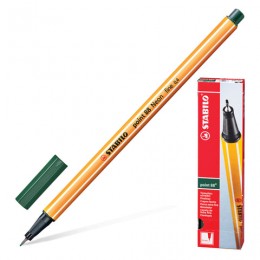 Ручка капиллярная 0,4мм цвет травы STABILO 'Point'