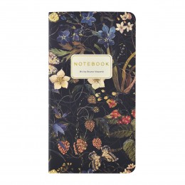 Тетрадь-блокнот А6 30л клетка 'Лесные ягоды' Bruno Visconti, сшивка