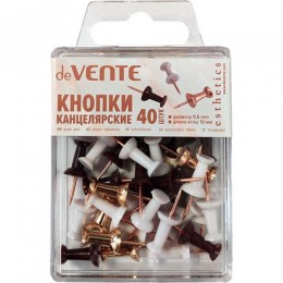 Кнопки-гвоздики 40шт цветные, deVENTE 'Esthetics'
