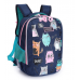 Ранец GRIZZLY 29*38*19см, анатомическая спинка, темно-синий Ранец GRIZZLY 29*38*19см, анатомическая спинка, темно-синий