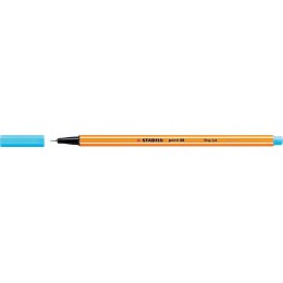 Ручка капиллярная 0,4мм небесная лазурь STABILO 'Point'