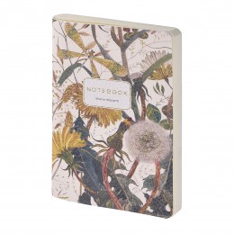 Блокнот А6 60л линия 'Summer Greens' Bruno Visconti, экокожа