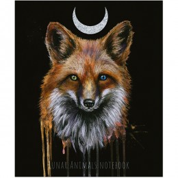 Тетрадь 48л А5 клетка 'Lunar dark Animals' ПОЛИНОМ 