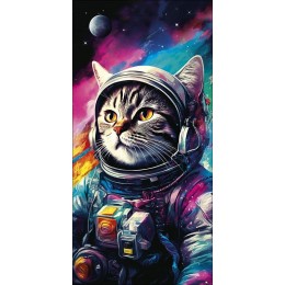 Конверт для денег 'Кот-космонавт' Арт и Дизайн