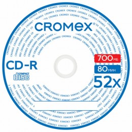 CD-R диск, CROMEX 52x Cake Box
