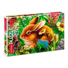 Пазл 500 эл. HATBER 'Зайчонок с бабочкой' 