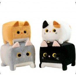 Игрушка мягкая 'Кот-кубик' 40см, плюш, ассорти