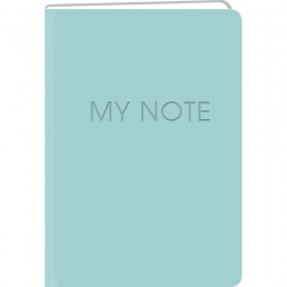 Блокнот А6 40л 'Fantasy. Мятный' ЭКСМО, интегральный переплет, обложка кожзам, тиснение