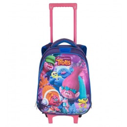 Рюкзак на колесах CENTRUM 'Тролли' 30*43*14,5см, полиэстер