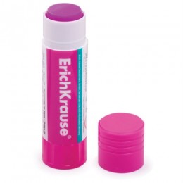 Клей-карандаш 15г ERICH KRAUSE 'Magic', розовый /уценка