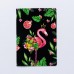 Обложка для паспорта 'Тропический фламинго' 