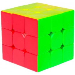 Игра-головоломка ИГРУНЫ 'Кубик 3*3' 5,5см (желто-красно-зеленый)