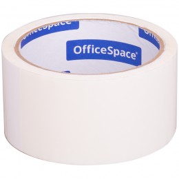 Клейкая лента 48мм*40м белая 45мкм OfficeSpace
